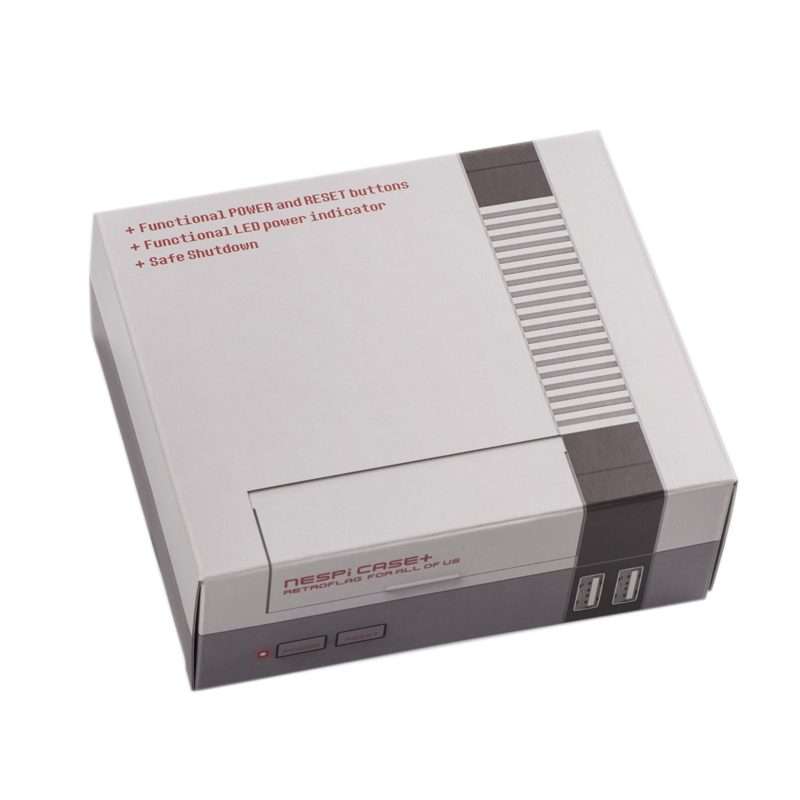 Retroflag NESPi Case+ Game Console Box With LED Indicator For Raspberry Pi