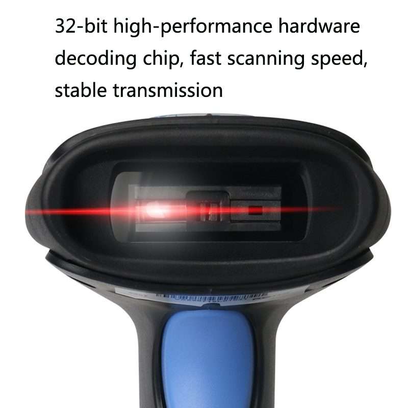 IVANCODE VS5905 One-Dimensional Wired Red Light Scanner Supermarket Express Cashier Barcode Scanne