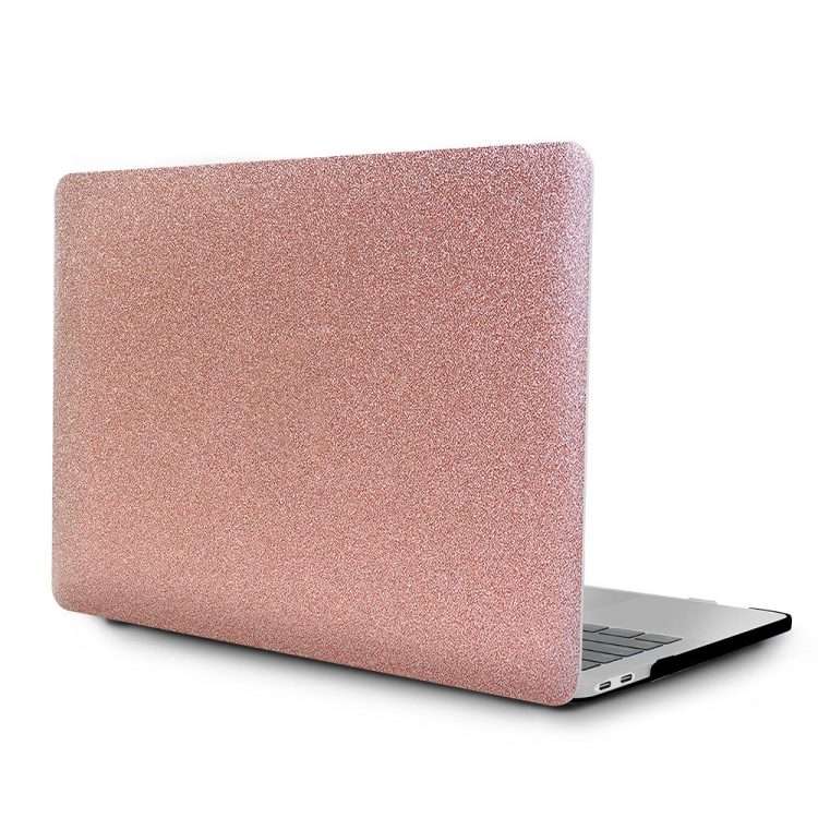 PC Laptop Protective Case For MacBook Pro 13 A1706/A1708/A1989/A2159 (Plane)(Flash Rose Gold)
