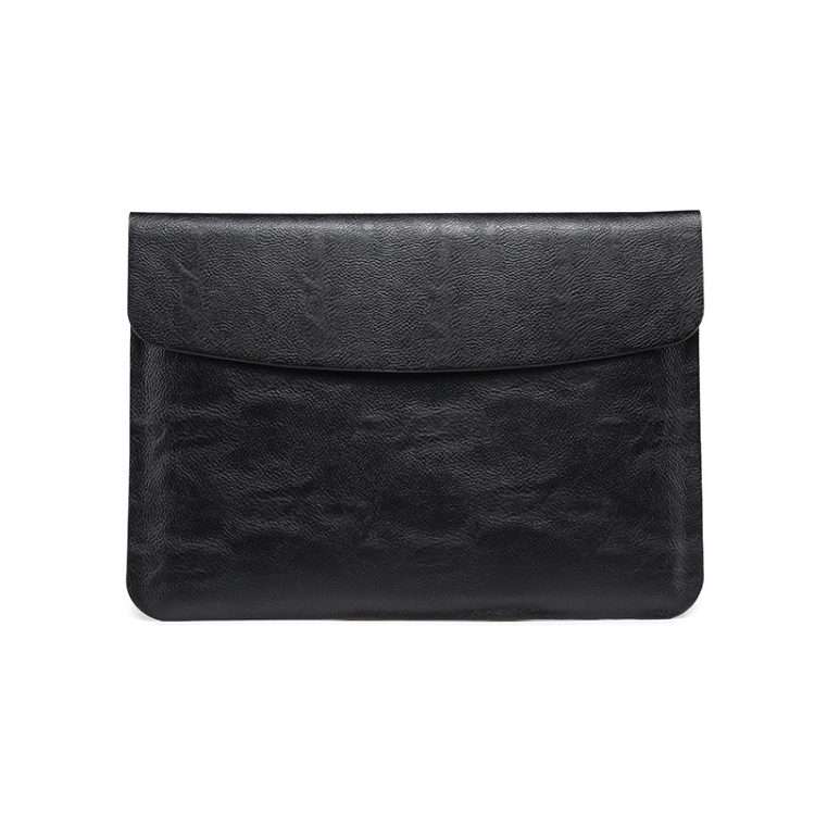 Horizontal Litchi Texture Laptop Bag Liner Bag For MacBook 13.3 Inch A1502 ... (Liner Bag Black)