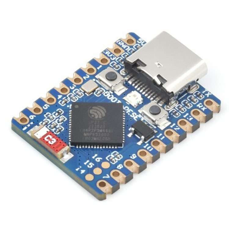 Waveshare ESP32-S3 Mini Development Board, Based On ESP32-S3FH4R2 Dual-Core Processor without Head