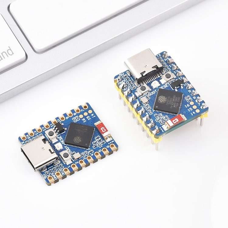 Waveshare ESP32-S3 Mini Development Board, Based On ESP32-S3FH4R2 Dual-Core Processor without Head