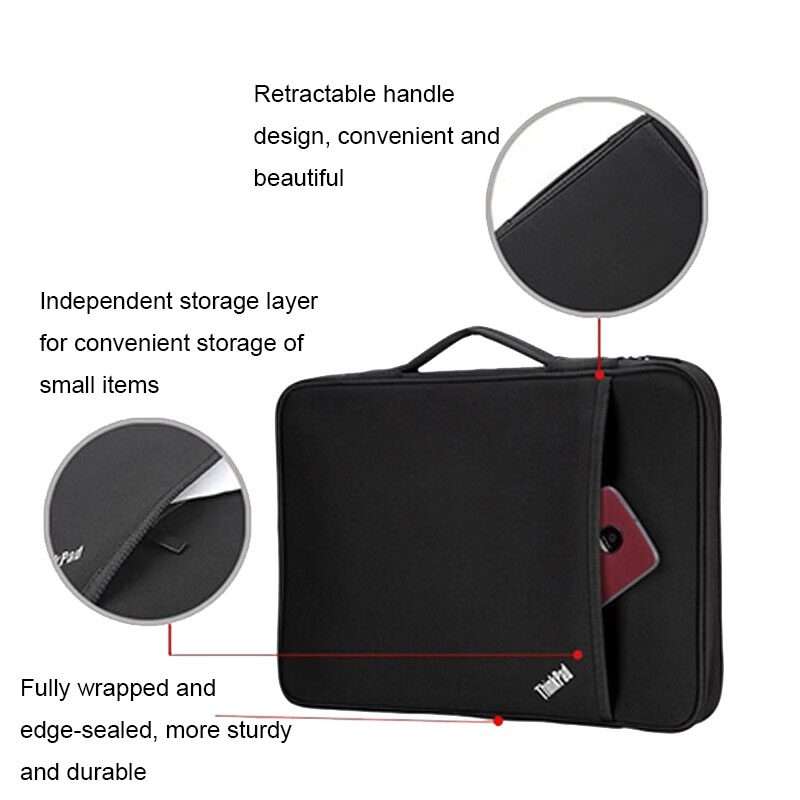 Lenovo ThinkPad Shock-Resistant And Drop-Proof Business Laptop Inner Bag, Size: 14 inch