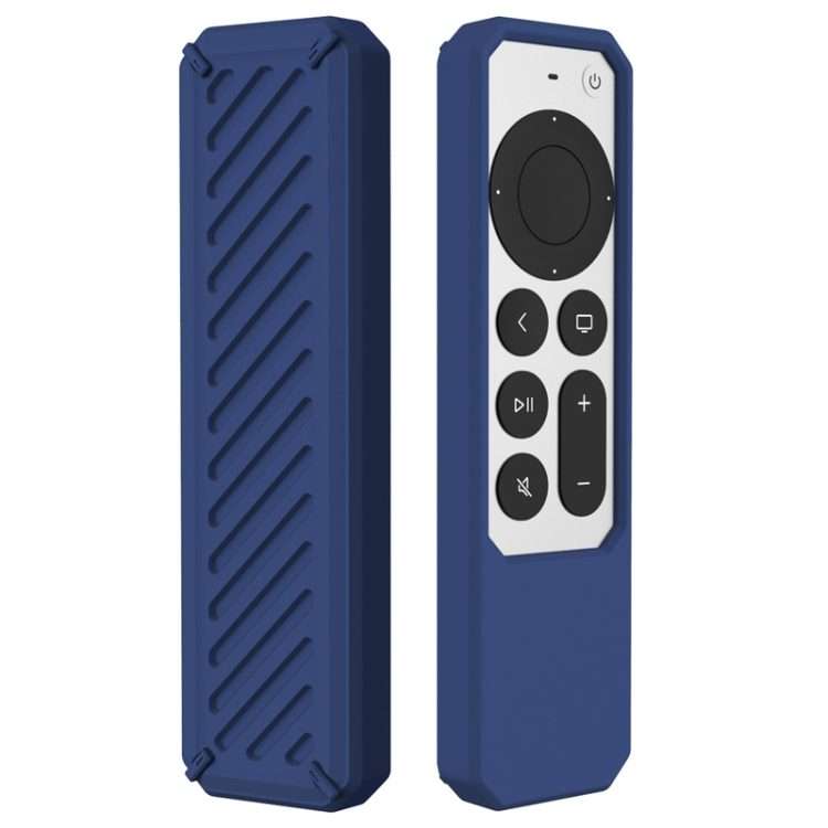 2 PCS Remote Control All-Inclusive Anti-Drop Silicone Protective Cover, Applicable ... (Dark Blue)