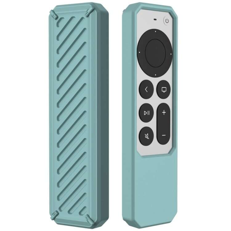 2 PCS Remote Control All-Inclusive Anti-Drop Silicone Protective Cover, Applicabl ... (Pine Green)