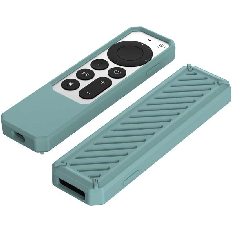 2 PCS Remote Control All-Inclusive Anti-Drop Silicone Protective Cover, Applicabl ... (Pine Green)