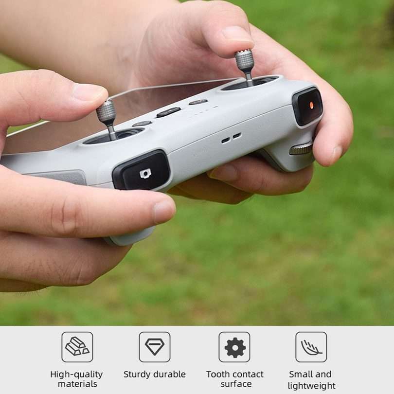 Original Remote Control with Screen Aluminum Alloy Joystick Speed Controller for DJI Mini 3 Pro