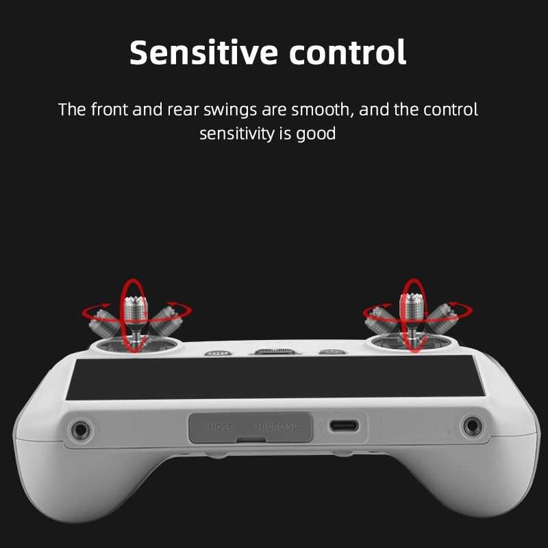 Original Remote Control with Screen Aluminum Alloy Joystick Speed Controller for DJI Mini 3 Pro