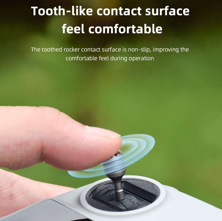 Original Remote Control with Screen Aluminum Alloy Joystick Speed Controller for DJI Mini 3 Pro
