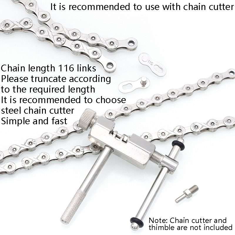 Mountain Road Bike Chain Electroplating Chain, Specification: 11 Speed
