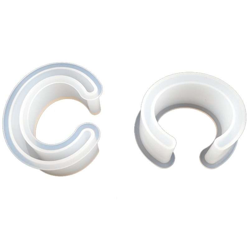 C Type Bracelet Half-Opening Mould DIY Crystal Epoxy Silicone Mould(MD1005)