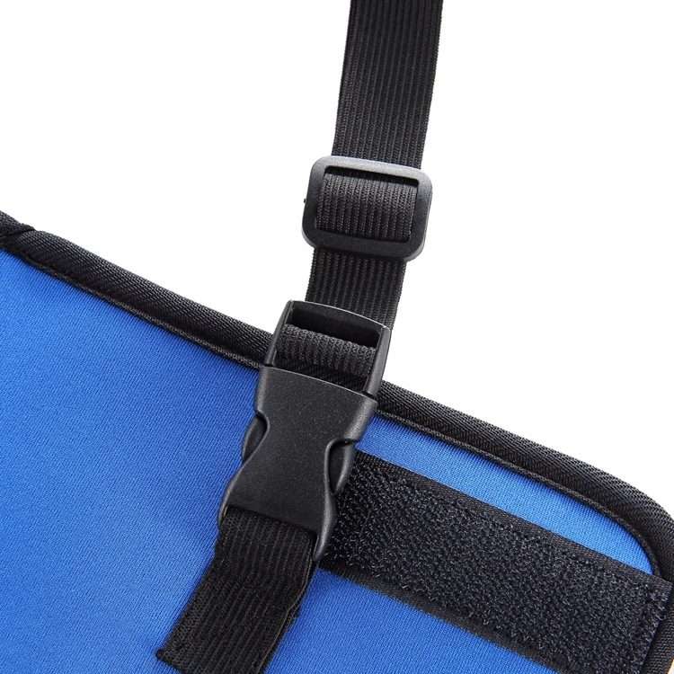 HJ19 Pet Surgery Rehabilitation Back Leg Protector Walking Aids, Size: S(Blue Left Back Leg)