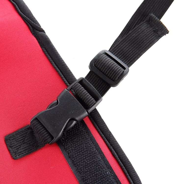 HJ19 Pet Surgery Rehabilitation Back Leg Protector Walking Aids, Size: M(Red Left Back Leg)
