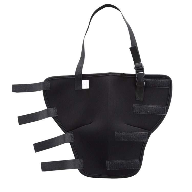 HJ19 Pet Surgery Rehabilitation Back Leg Protector Walking Aids, Size: M(Black Right Back Leg)