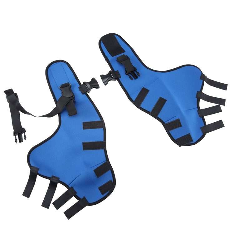 Pet Dog Leg Knee Guard Surgery Injury Protective Cover, Size: L(Blue)