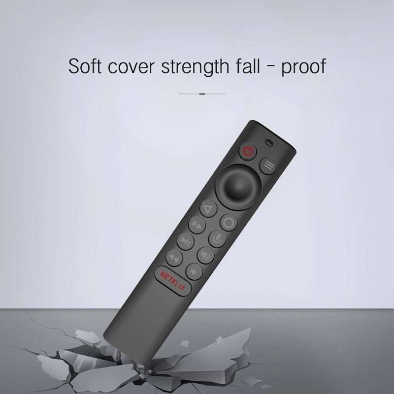 2 PCS Y7 Remote Control Silicone Protective Cover For NVIDIA Shield TV Pro/4K HDR(Red)