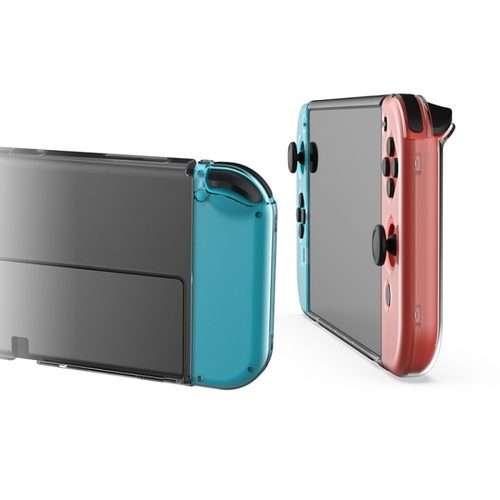 DOBE TNS-1133B Host Protection Kit + Left And Right Handle Crystal Anti-Fa ... (Transparent Color)