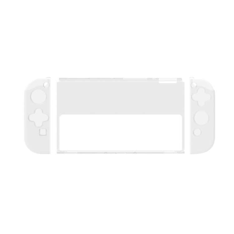 DOBE Game Handle Transparent Crystal Case TPU Protective Cover For Switch ... (Transparent Color)