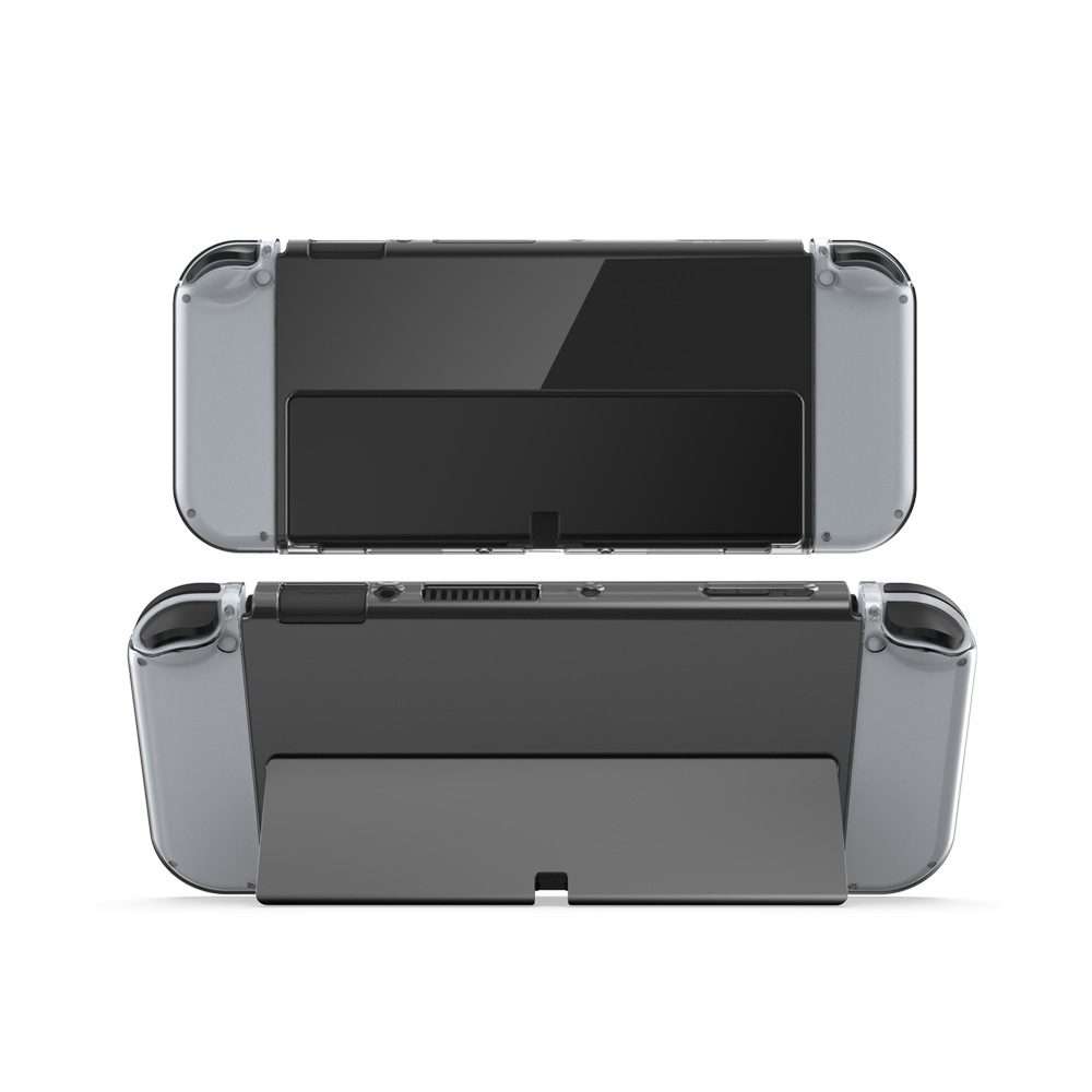 DOBE Game Handle Transparent Crystal Case TPU Protective Cover For Switch ... (Transparent Color)