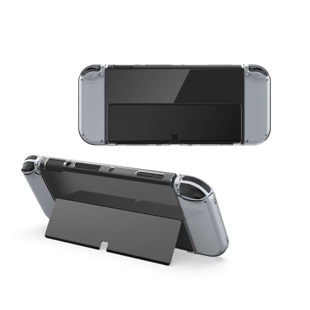 DOBE Game Handle Transparent Crystal Case TPU Protective Cover For Switch ... (Transparent Color)