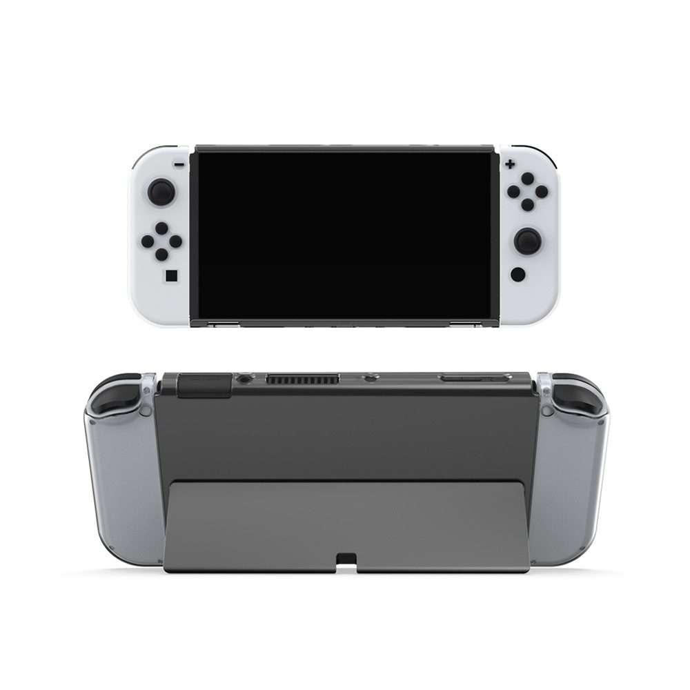 DOBE Game Handle Transparent Crystal Case TPU Protective Cover For Switch ... (Transparent Color)