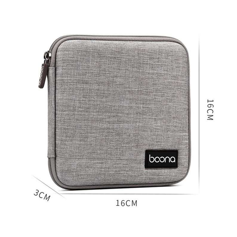 Baona BN-F021 Car Home DVD CD Storage Bag Game CD Storage Bag For PS4(Grey)