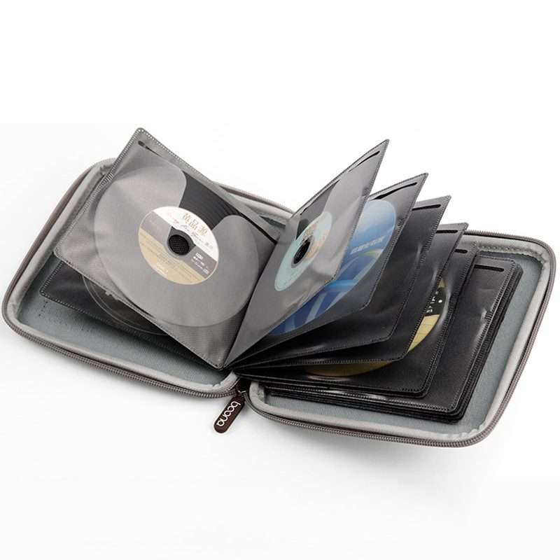 Baona BN-F021 Car Home DVD CD Storage Bag Game CD Storage Bag For PS4(Black)