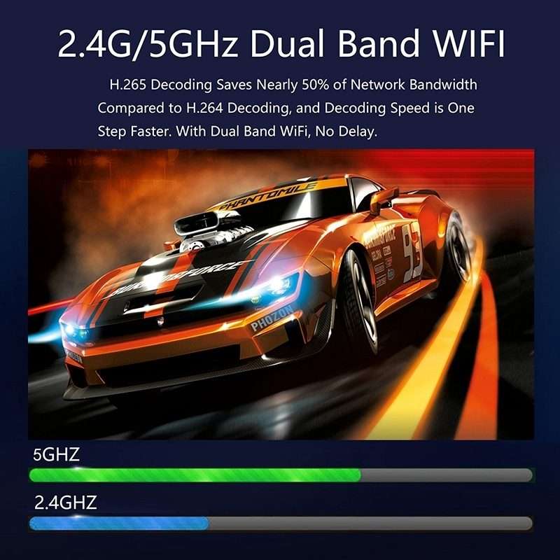 C39A 4K 2.4G + 5G WiFi Wireless Display Dongle Receiver HDTV Stick For Mac IOS Laptop And Android
