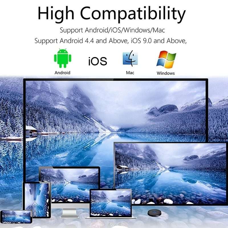 C39K 2.4G WiFi Wireless Display Dongle Receiver HDTV Stick For Mac IOS Laptop And Android Smartpho