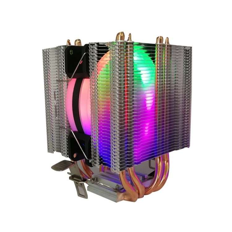 COOL STORM CT-4U-9cm Heat Pipe Dual-Tower CPU Radiator Copper Pipe 9 Cm Fan For Intel/AMD Platform
