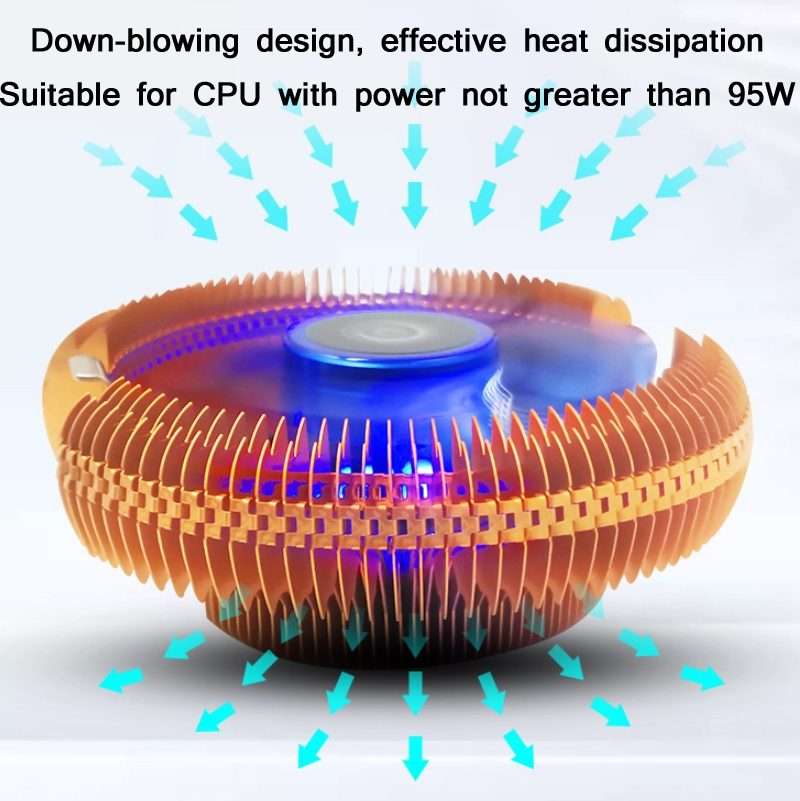 COOL STORM L32 Computer CPU Cooling Fan For AMD/Intel(Without Light)