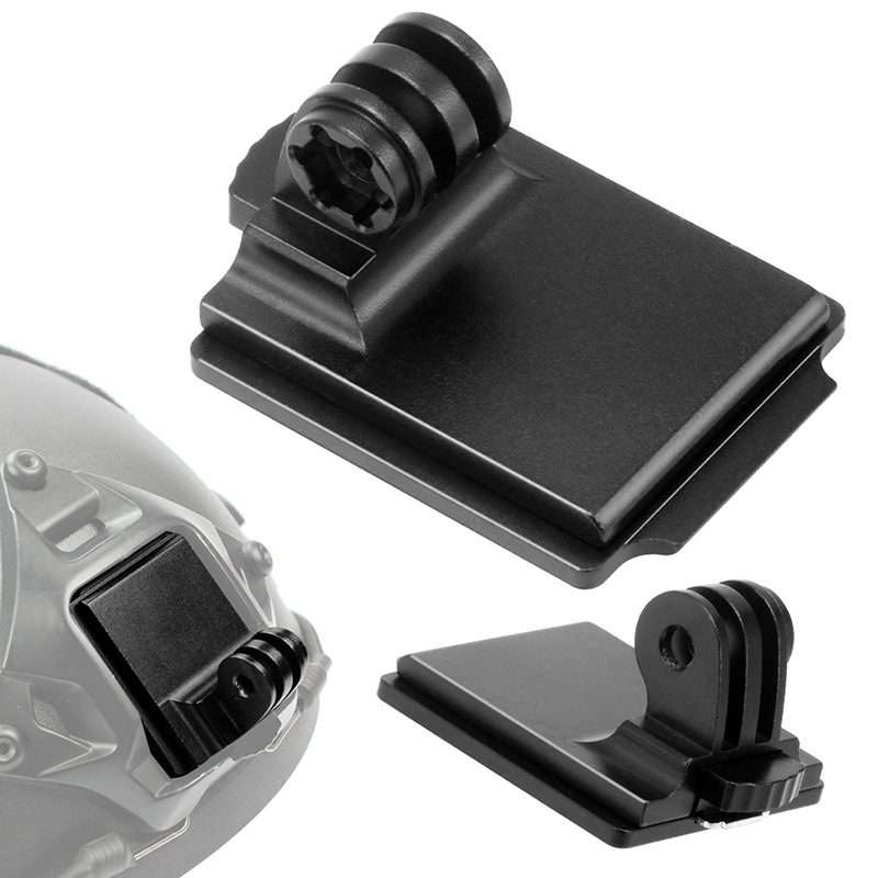 Upgraded Version Helmet Base Adapter Fixed Mount Hunting CS NVG Bracket for GoPro Hero11 Black / H