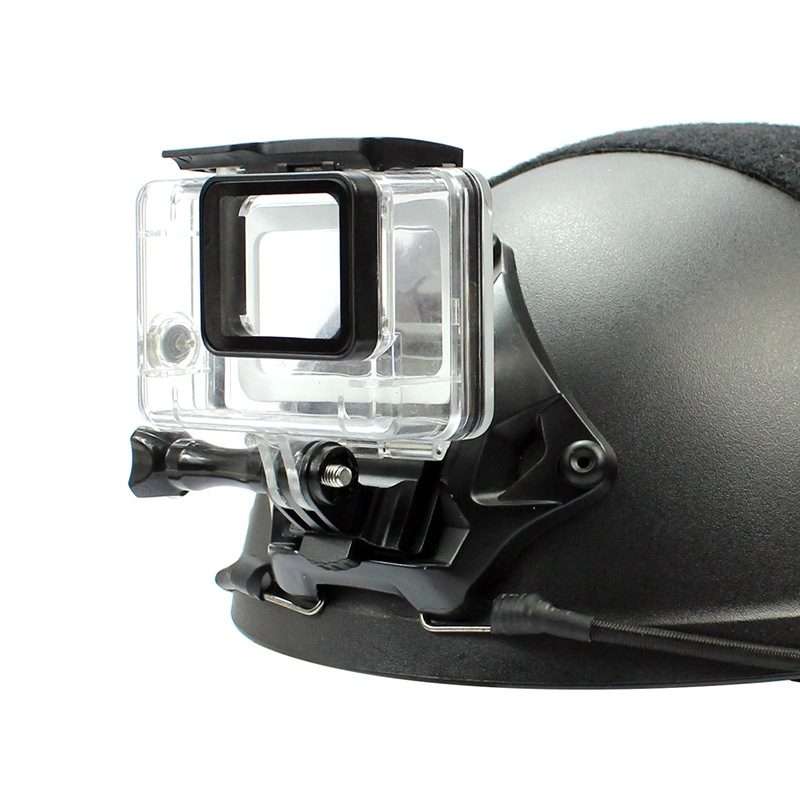 Classic Version Helmet Base Adapter Fixed Mount Hunting CS NVG Bracket for GoPro Hero11 Black / HE