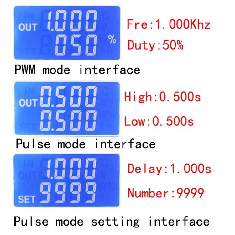 ZK-PP1K PWM Signal Generator 1Hz-150KHz PWM Pulse Frequency Duty Cycle Adjustable Square Wave Gene