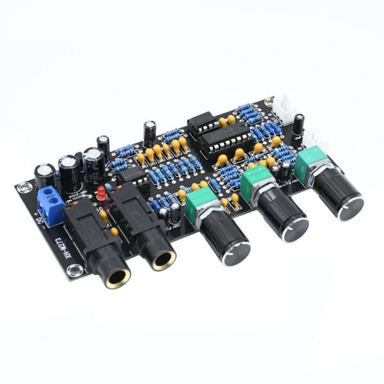 XH-M273 DC12-24V Microphone Amplifier Board K Song Singing Power Amplifier Board Reverberation Boa