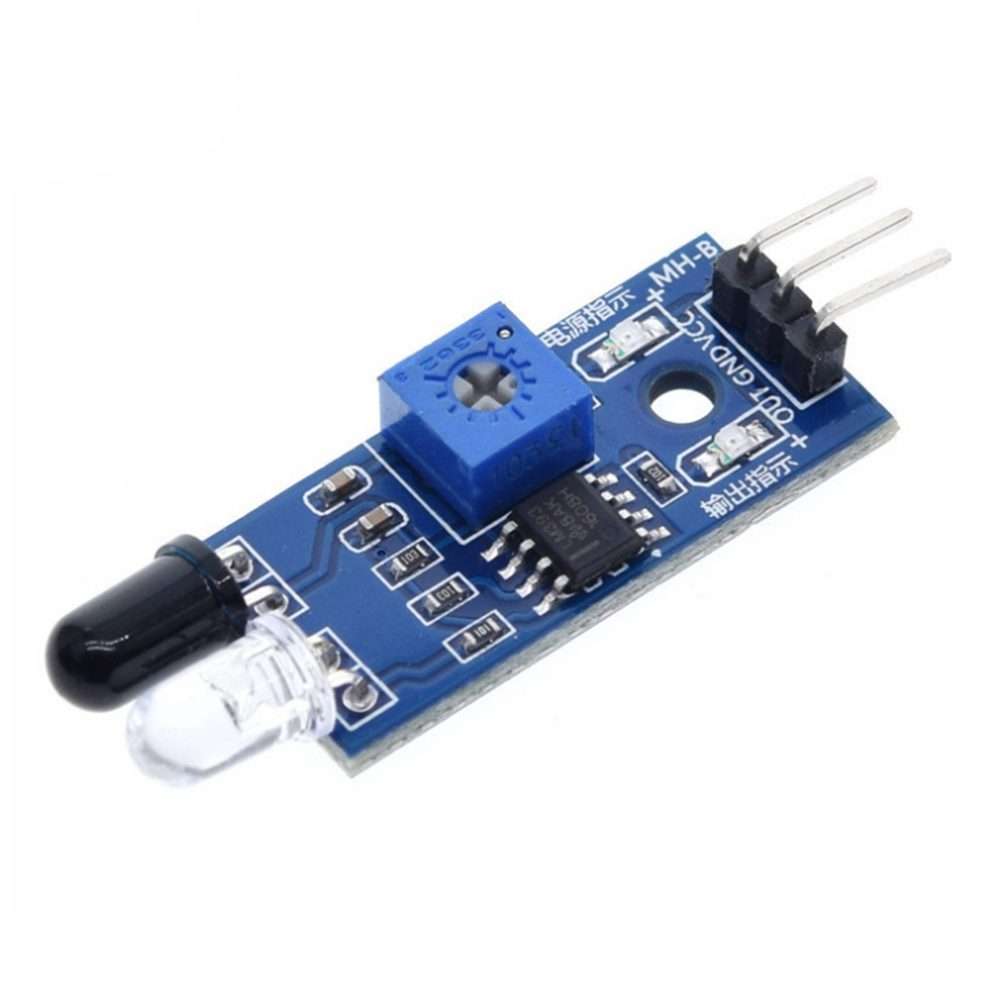 10 PCS Infrared Smart Car Obstacle Avoidance Sensor Photoelectric Switch Robot Sensor( 6D9)