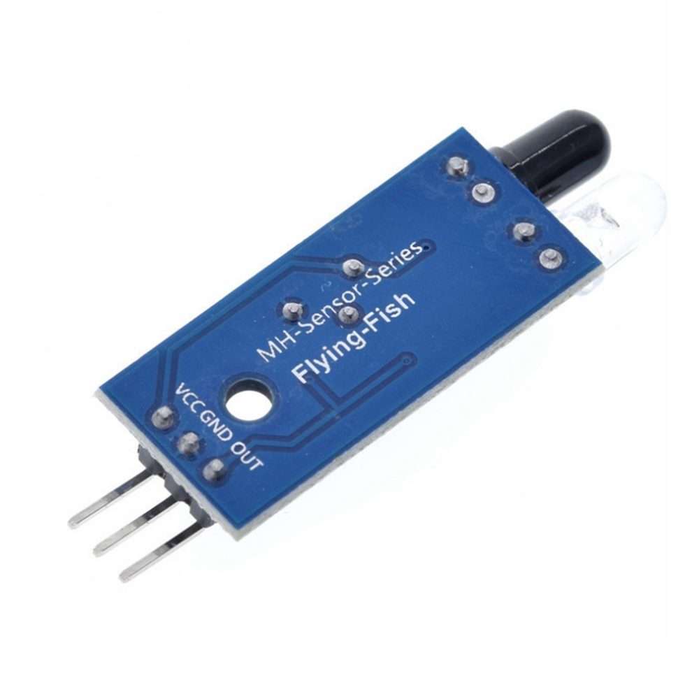 10 PCS Infrared Smart Car Obstacle Avoidance Sensor Photoelectric Switch Robot Sensor( 6D9)