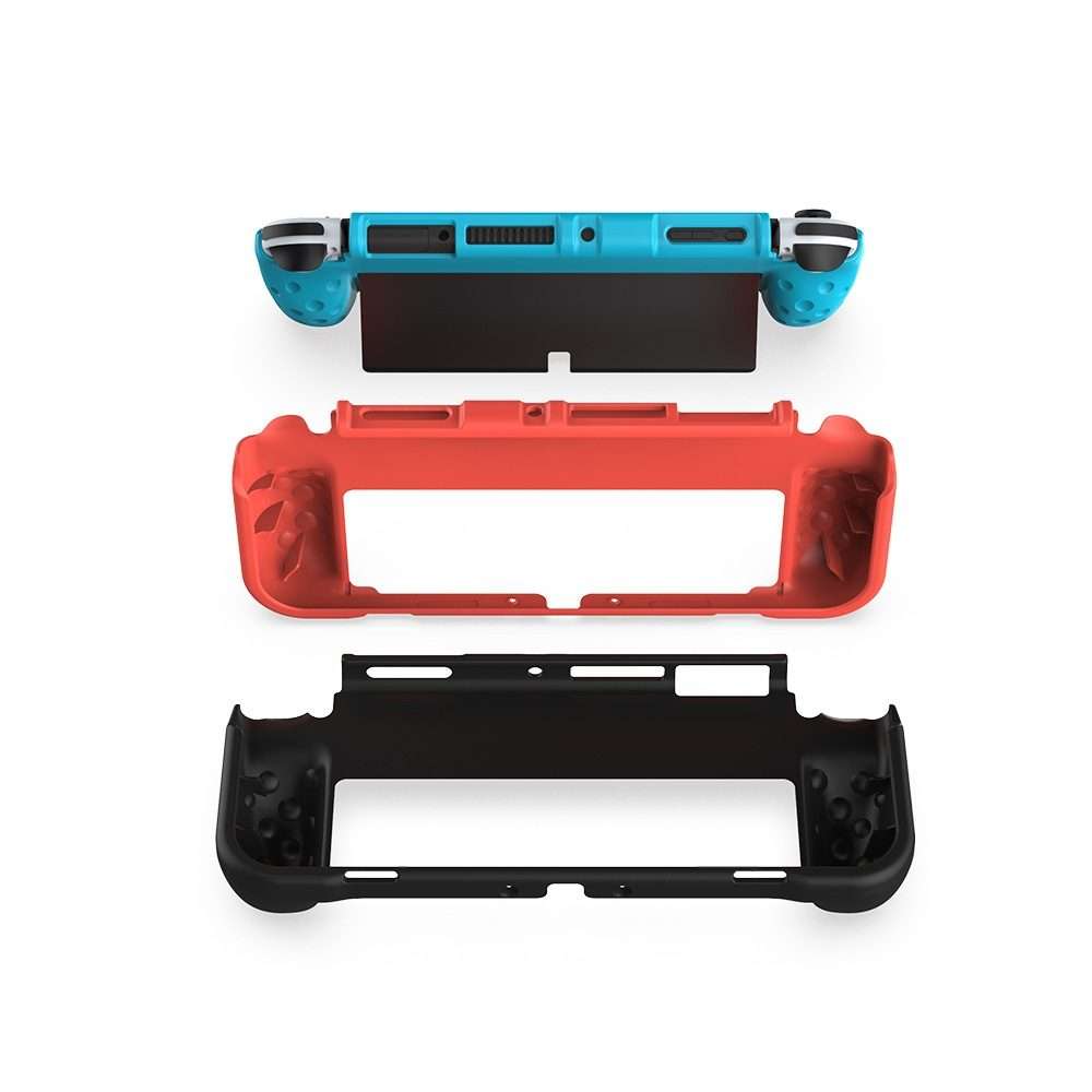 DOBE TNS-1142 Anti-Slip Anti-Fall Game Console Soft Shell Protective Cover For Nintend ... (Black)