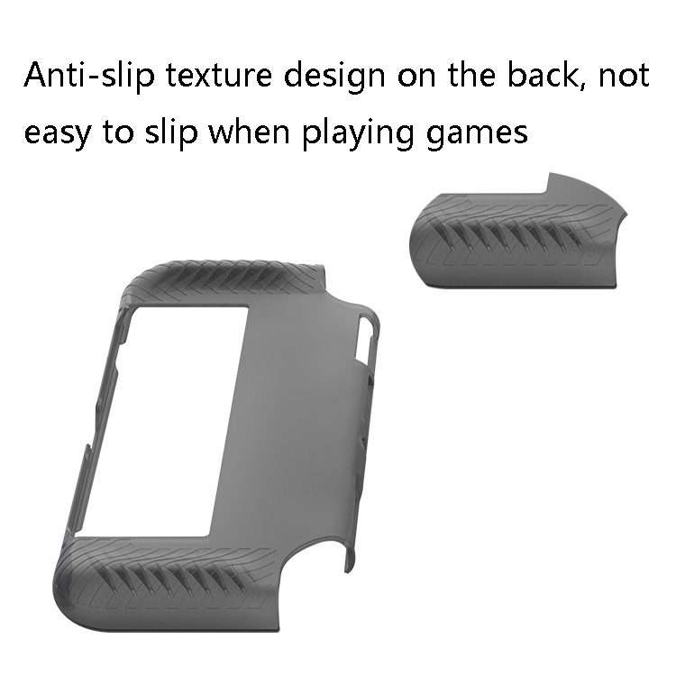 KJH NS-063 Game Console TPU Protective Shell Consoles Anti-Skid Anti-Fall Protec ... (Transparent)