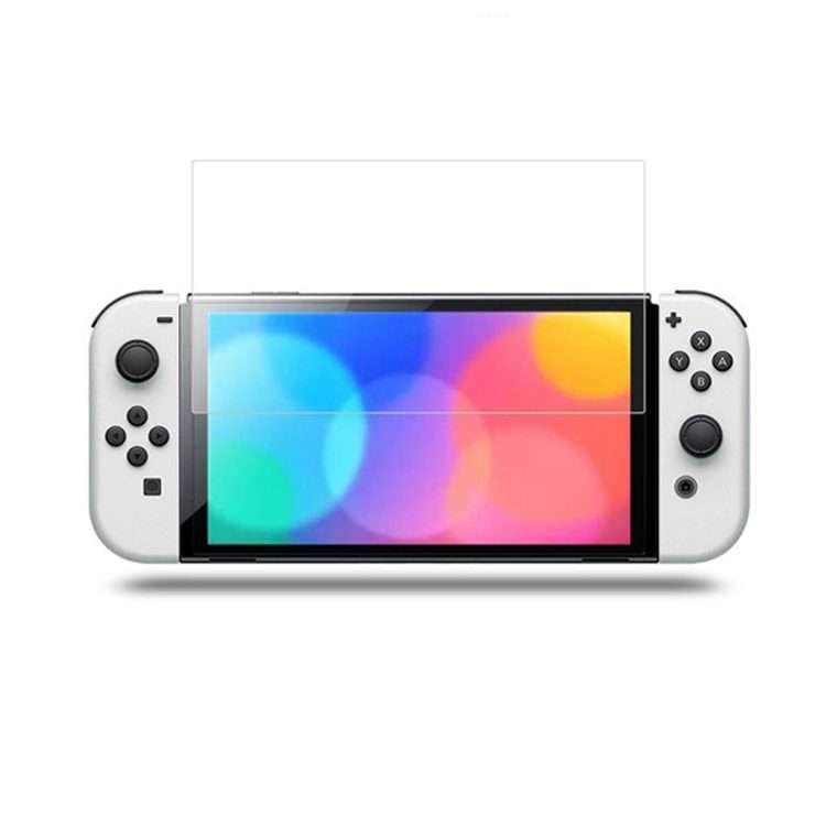 KJH NS-062 Game Consoles Anti-Fingerprint Screen Protective Film For Nintendo Switch OLED