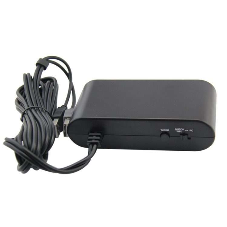GC Handle To Wii U/PC/Switch Converter Adapter(Black)