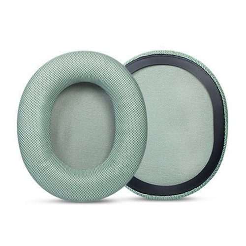 2pcs Sponge Headset Pad for Steelseries Arctis Pro / Arctis 3 / 5 / 7(Green Leather)