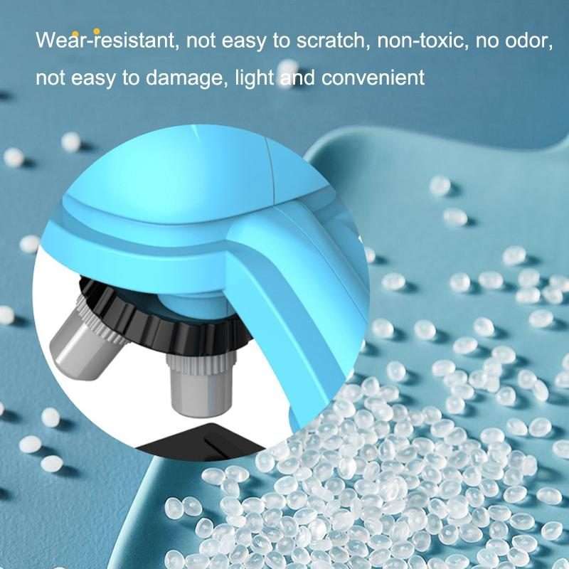 GB002 HD 1200 Times Wide Angle Microscope Children Educational Toys(Blue)