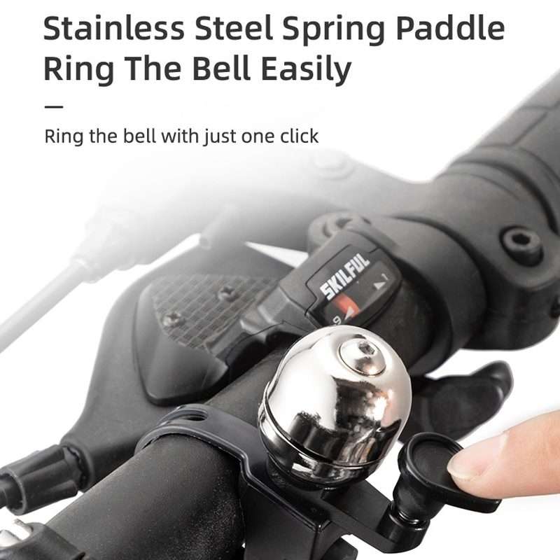 BG-201501 Bicycle Retro Mini Ball Bell(Black)