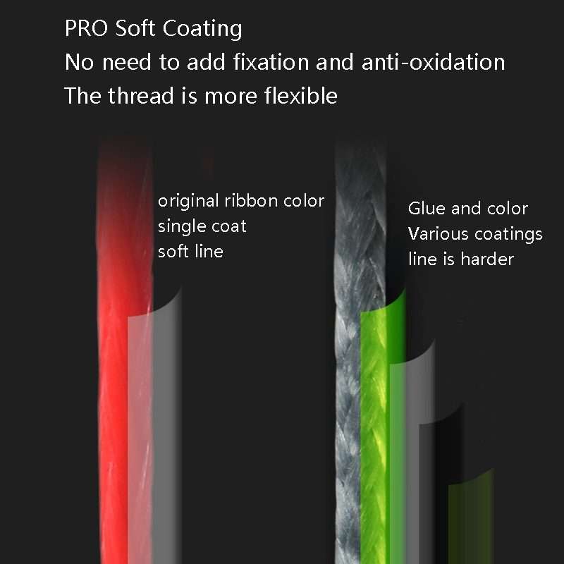 NON-FADE X8 150m 8 Code PE Pish Line, Line number: No. 1.0(Red)