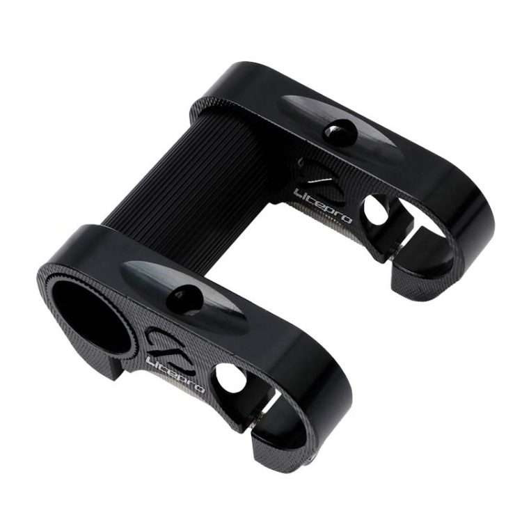LitePro S95 Folding Bike Hollow Double Stem(Black)