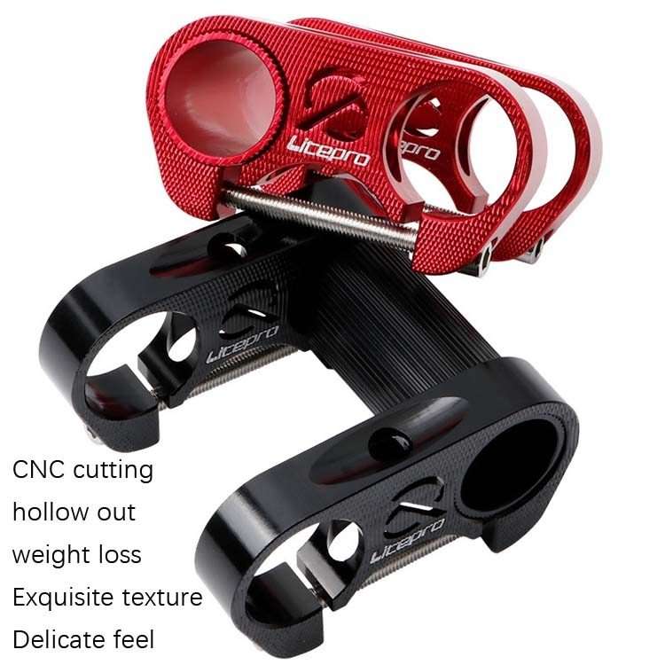 LitePro S95 Folding Bike Hollow Double Stem(Gold)