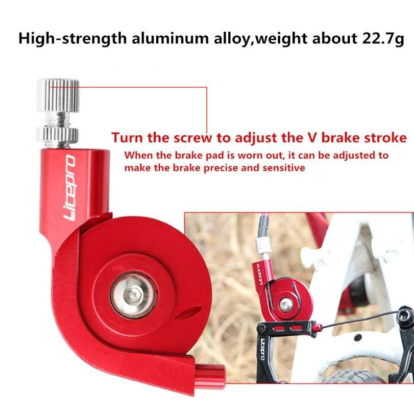 LitePro Bike V-Brake Stroke Converter(Red)
