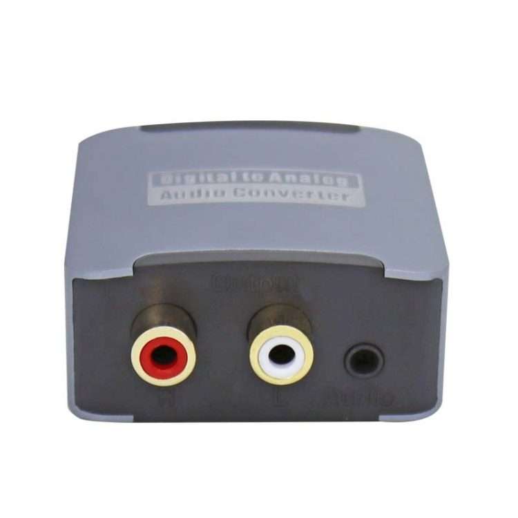 YQ-080 Digital Fiber Optic Coaxial Audio Converter, Interface: Host+USB Power Cable+Fiber Optic Ca