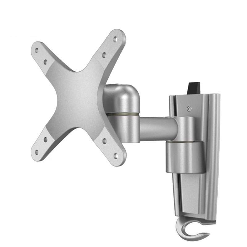 Gibbon Mounts L03 Aluminum Alloy Quick Release Computer Monitor Wall Mount Bracket (Silver Gray)